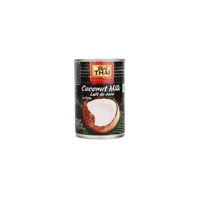 Mleczko kokosowe puszka 400ml REAL THAI - obrazek 1