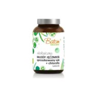 SOK Z MŁODEGO JĘCZMIENIA SPROSZKOWANY + CHLORELLA BIO 240 TABLETEK - BATOM - obrazek 2