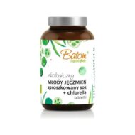 SOK Z MŁODEGO JĘCZMIENIA SPROSZKOWANY + CHLORELLA BIO 240 TABLETEK - BATOM