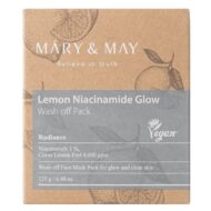Mary&May Maska glinkowa rozjaśniająca Lemon Niacinamide Glow - 125 g - obrazek 3