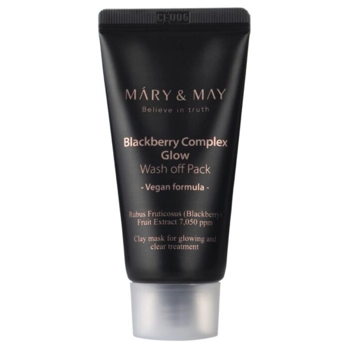 Mary&May Maska glinkowa rozświetlająca Blackberry Complex Glow - 30 g - obrazek 1
