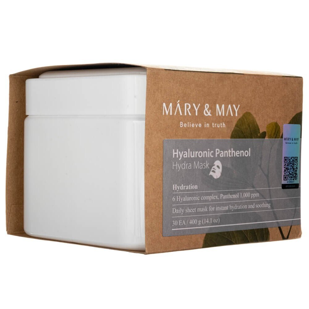 mm13717-3-1.jpg Mary&May Nawilżające maseczki Hyaluronic Panthenol Hydra Mask - 30 sztuk - obrazek 4