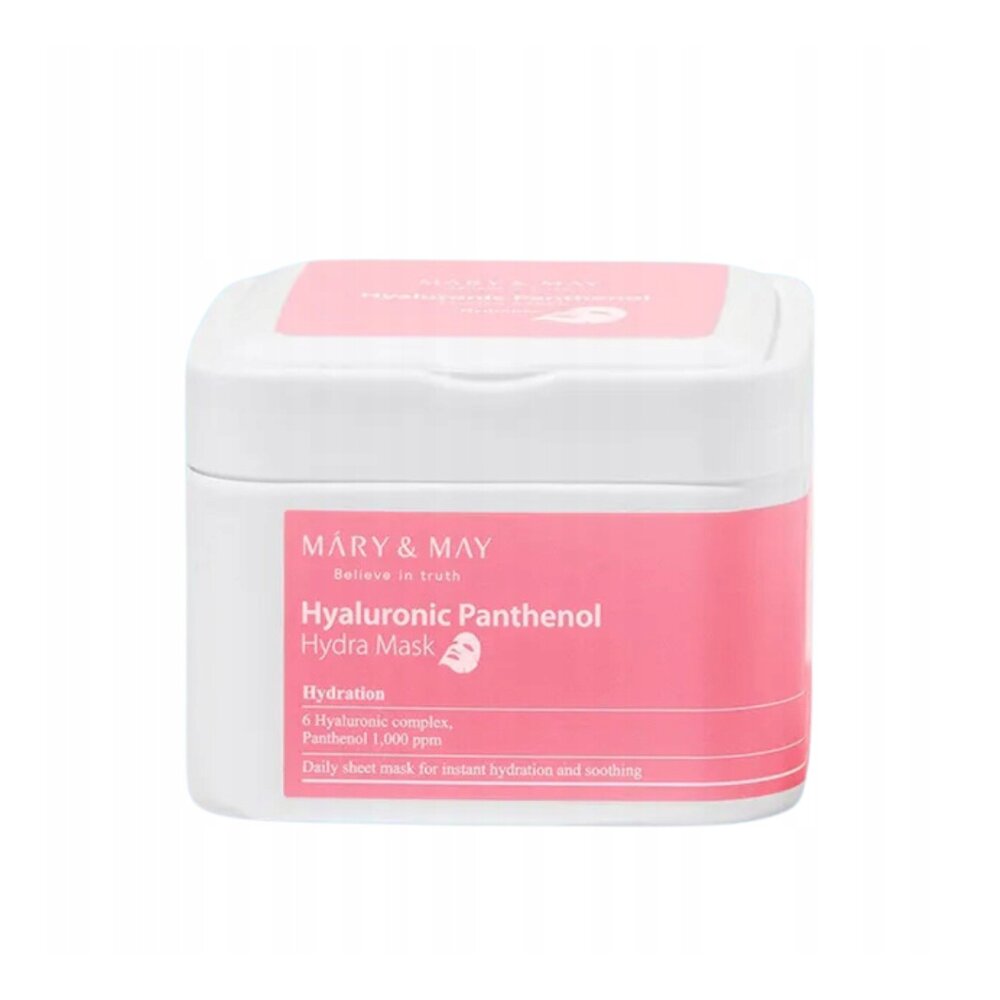mm13717-9-1.jpg Mary&May Nawilżające maseczki Hyaluronic Panthenol Hydra Mask - 30 sztuk - obrazek 10