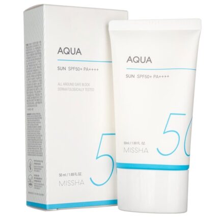 Missha Krem przeciwsłoneczny All-Around Safe Block Aqua Sun SPF50+/PA++++ - 50 ml