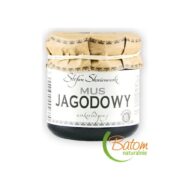 Mus jagodowy niskosłodzony 200g SKWIERAWSKI - obrazek 2