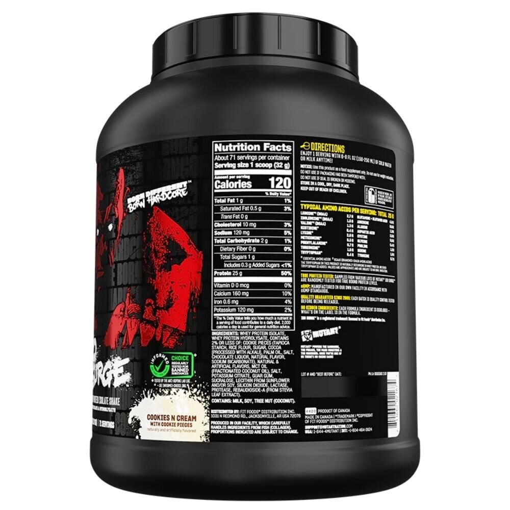 mutant042-2-1.jpg Mutant Iso Surge, Odżywka białkowa, ciasteczka z kremem - 2270 g - obrazek 2