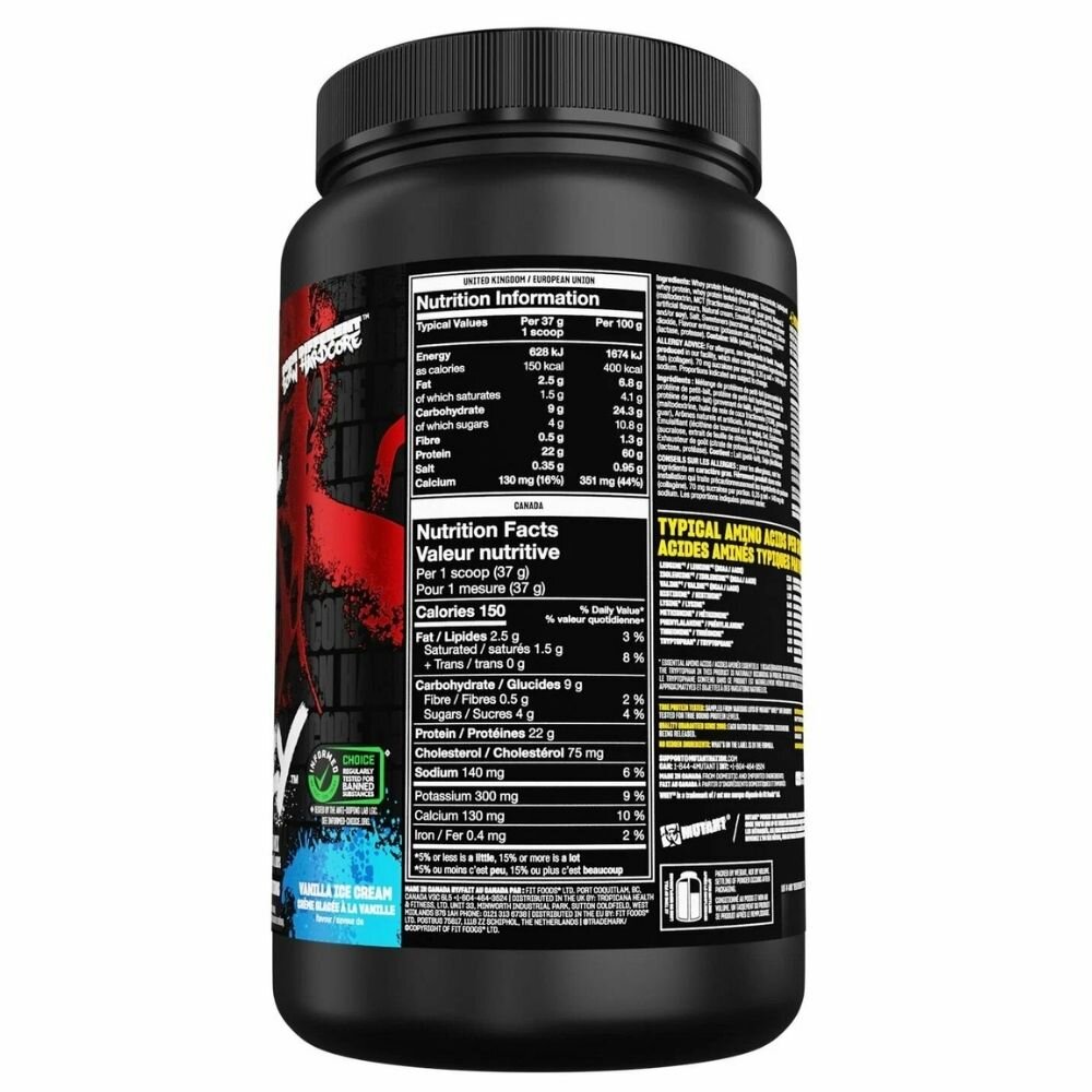 mutant302-2-1.jpg Mutant Whey, Odżywka białkowa, lody waniliowe - 908 g - obrazek 2