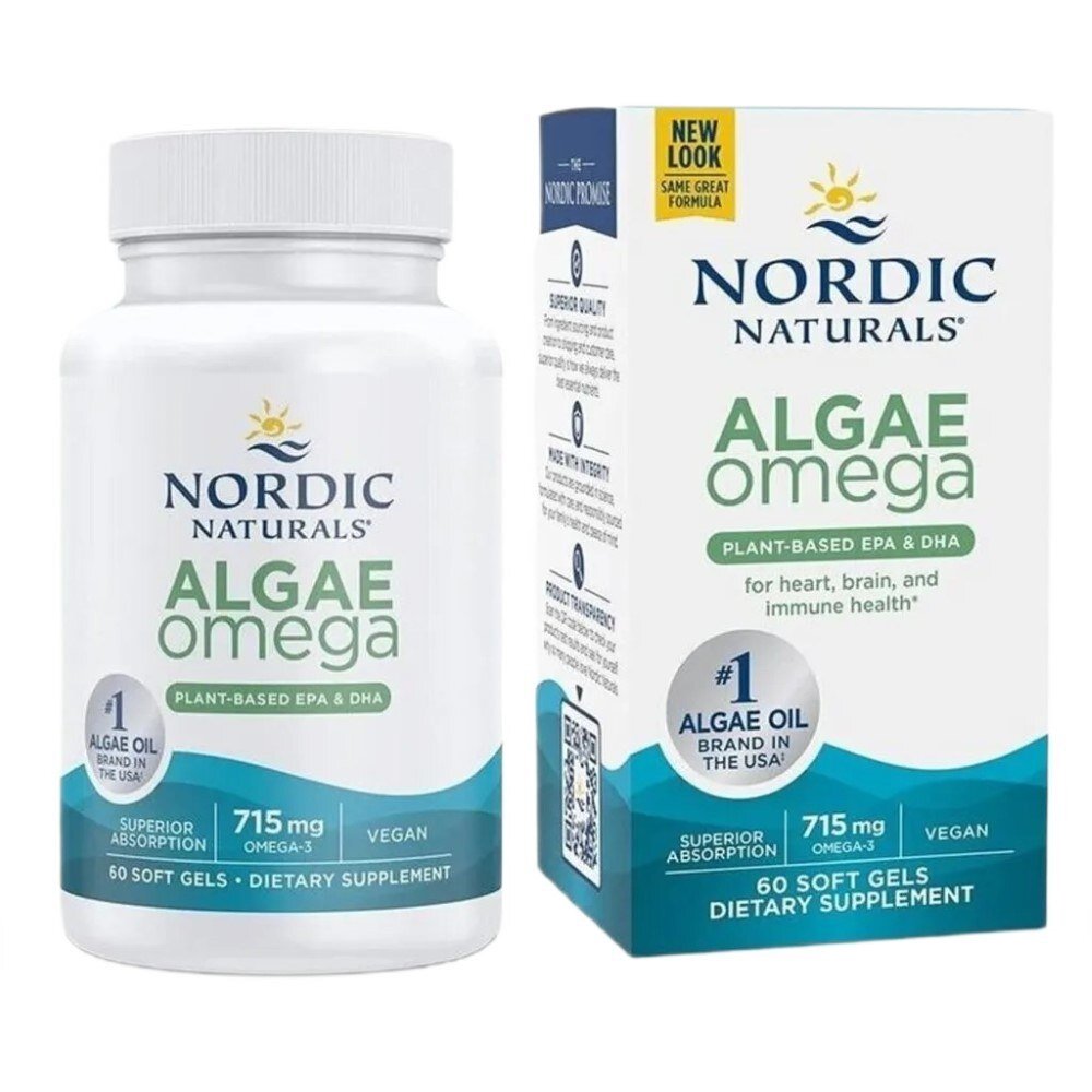 nn-0130-1-1.jpg Nordic Naturals Algae Omega 715 mg (Omega-3 z alg) - 60 kapsułek - obrazek 1