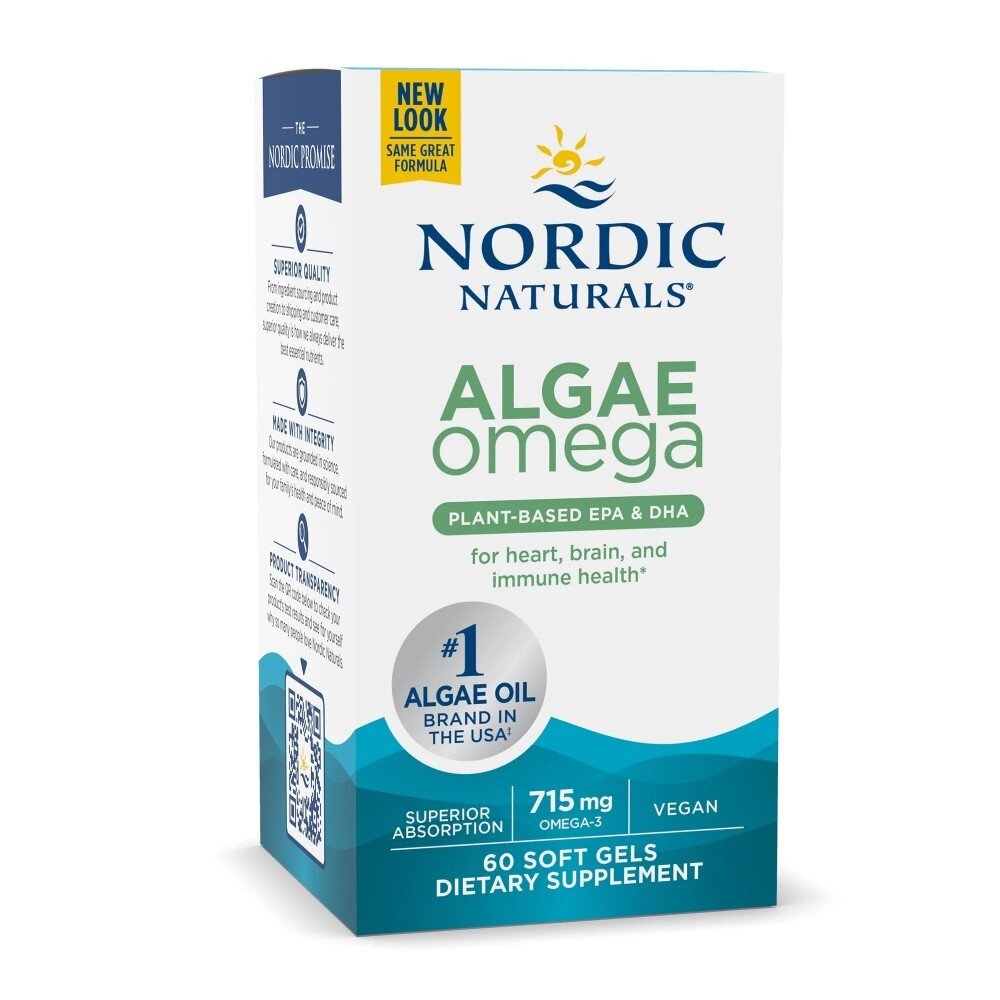 nn-0130-2-1.jpg Nordic Naturals Algae Omega 715 mg (Omega-3 z alg) - 60 kapsułek - obrazek 2