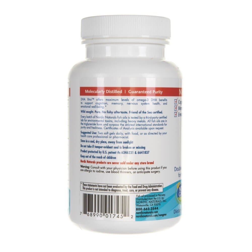 nn01745-3-1.jpg Nordic Naturals DHA Xtra 1660 mg smak truskawkowy - 60 kapsułek - obrazek 3