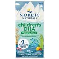 Nordic Naturals Children's DHA Vegetarian - 120 mini kapsułek - obrazek 5