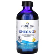 Nordic Naturals Omega-3D 1560 mg cytrynowy - 237 ml