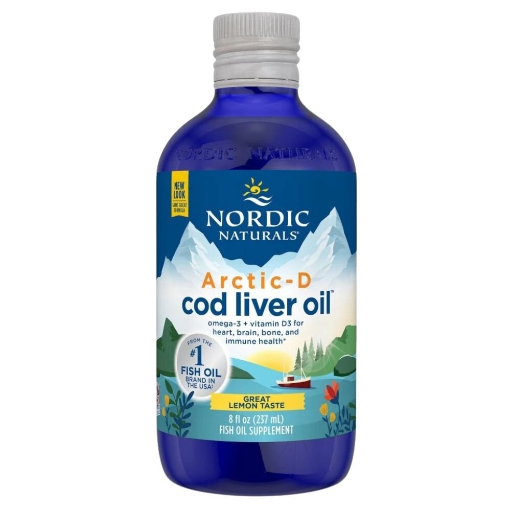nn587832-1-1.jpg Nordic Naturals Olej z wątroby dorsza smak cytrynowy - 237 ml - obrazek 1