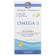 Nordic Naturals Omega-3 690 mg smak cytrynowy - 120 kapsułek - obrazek 2