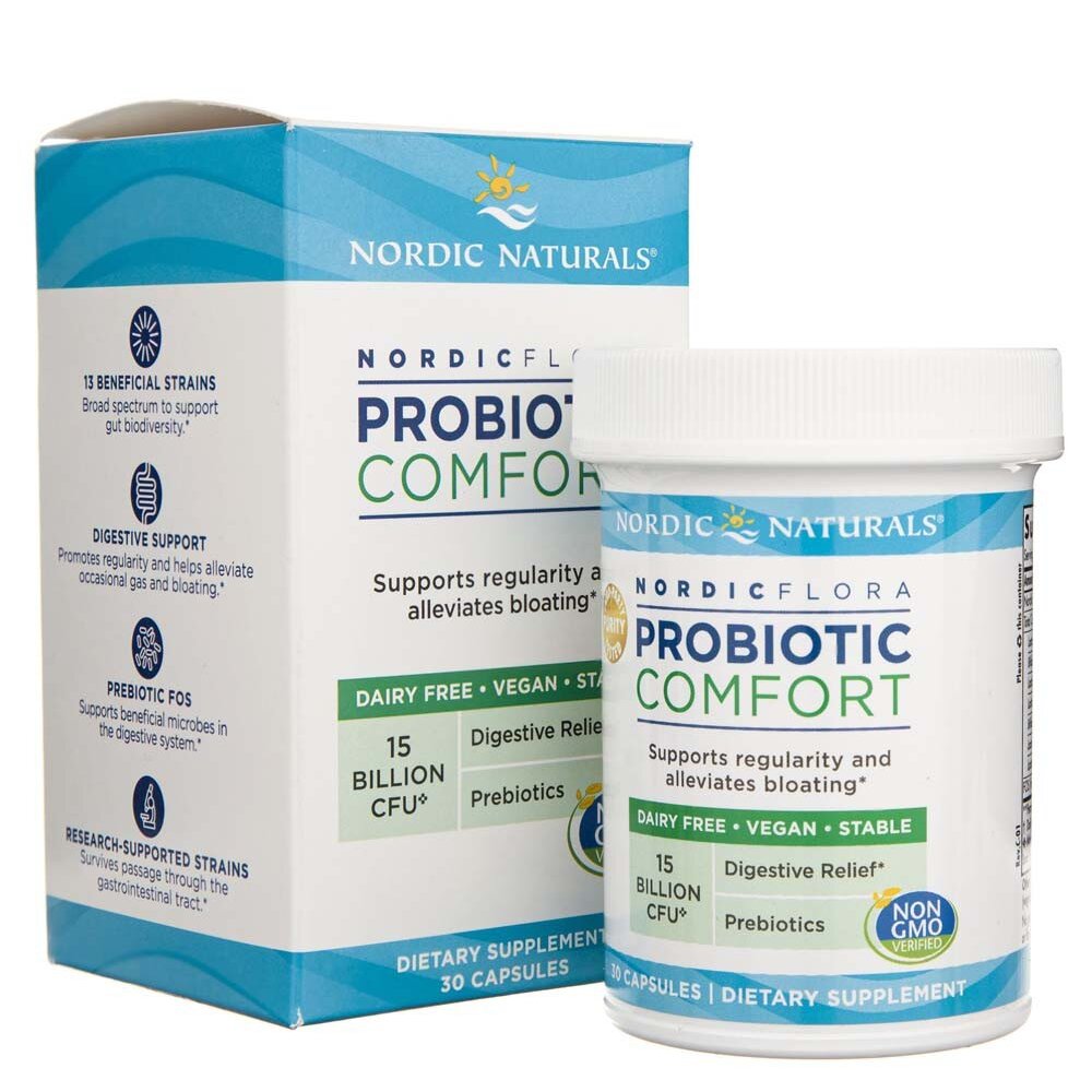 nn769-1-1-1.jpg Nordic Naturals Flora Probiotic Comfort - 30 kapsułek - obrazek 1