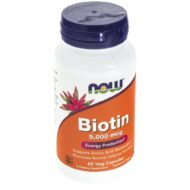 Now Foods Biotyna 5000 mcg - 60 kapsułek - obrazek 4