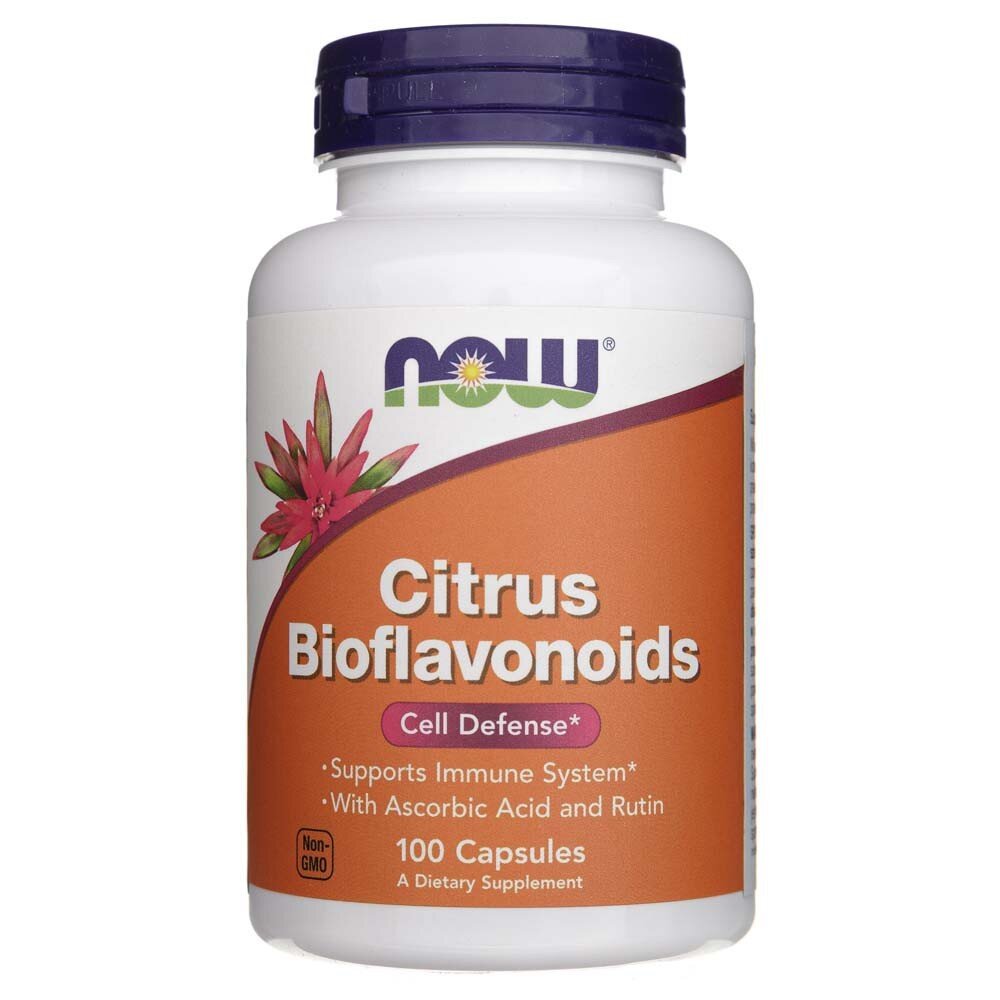 now0610-1-1.jpg Now Foods Bioflawonoidy Cytrusowe 700 mg - 100 kapsułek - obrazek 1