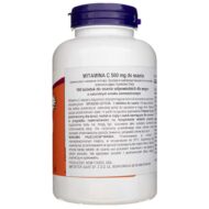 Now Foods Witamina C-500 pomarańczowa - 100 pastylek - obrazek 3