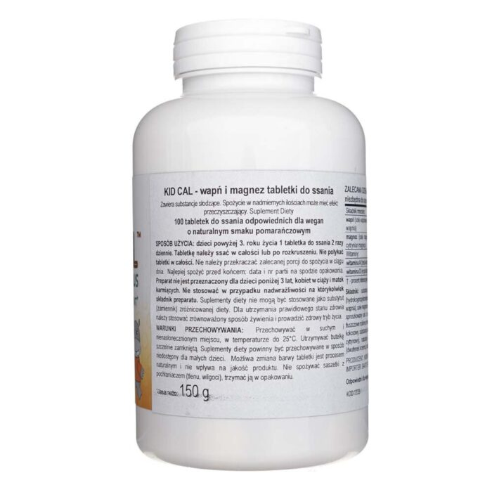 Now Foods Kid Cal - Witaminy i minerały - 100 tabletek - obrazek 2