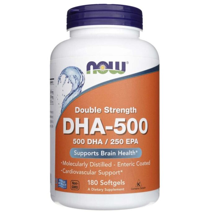 Now Foods DHA-500 / EPA-250 - 180 kapsułek - obrazek 1