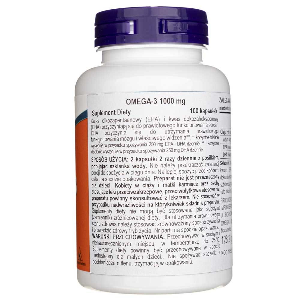 now1650b-2-1-1.jpg Now Foods Omega-3 1000 mg - 100 kapsułek - obrazek 2