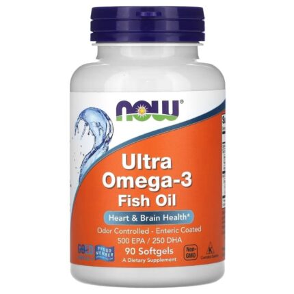 Now Foods Ultra Omega-3 500 EPA / 250 DHA - 90 kapsułek