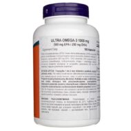 Now Foods Ultra Omega-3 500 EPA / 250 DHA - 180 kapsułek - obrazek 2