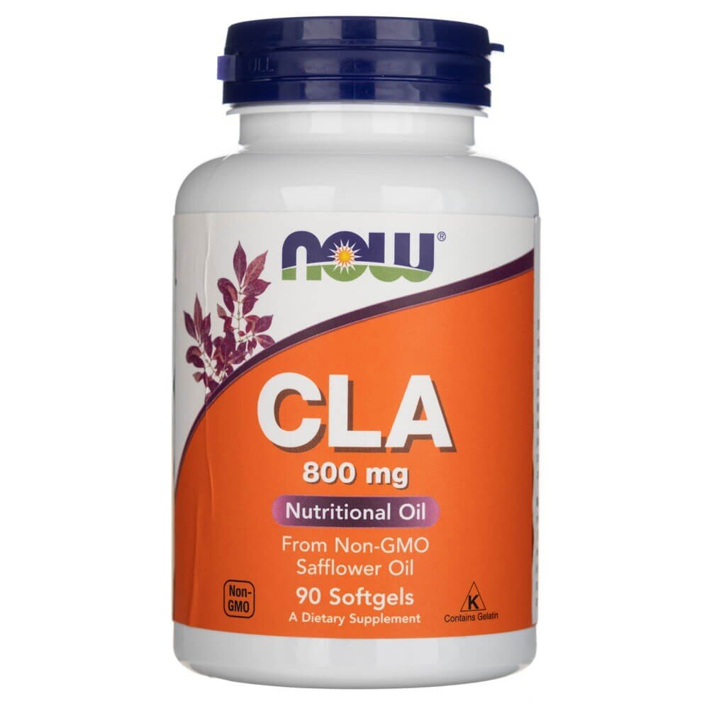 now1727b-1-1-1.jpg Now Foods CLA 800 mg - 90 kapsułek - obrazek 1