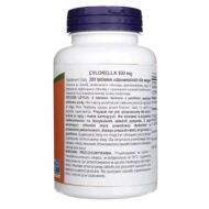 Now Foods Chlorella 500 mg - 200 tabletek - obrazek 2