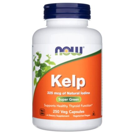 Now Foods Kelp (Jod) 325 mcg - 250 kapsułek