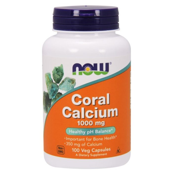 Now Foods Coral Calcium 1000 mg - 100 kapsułek - obrazek 1