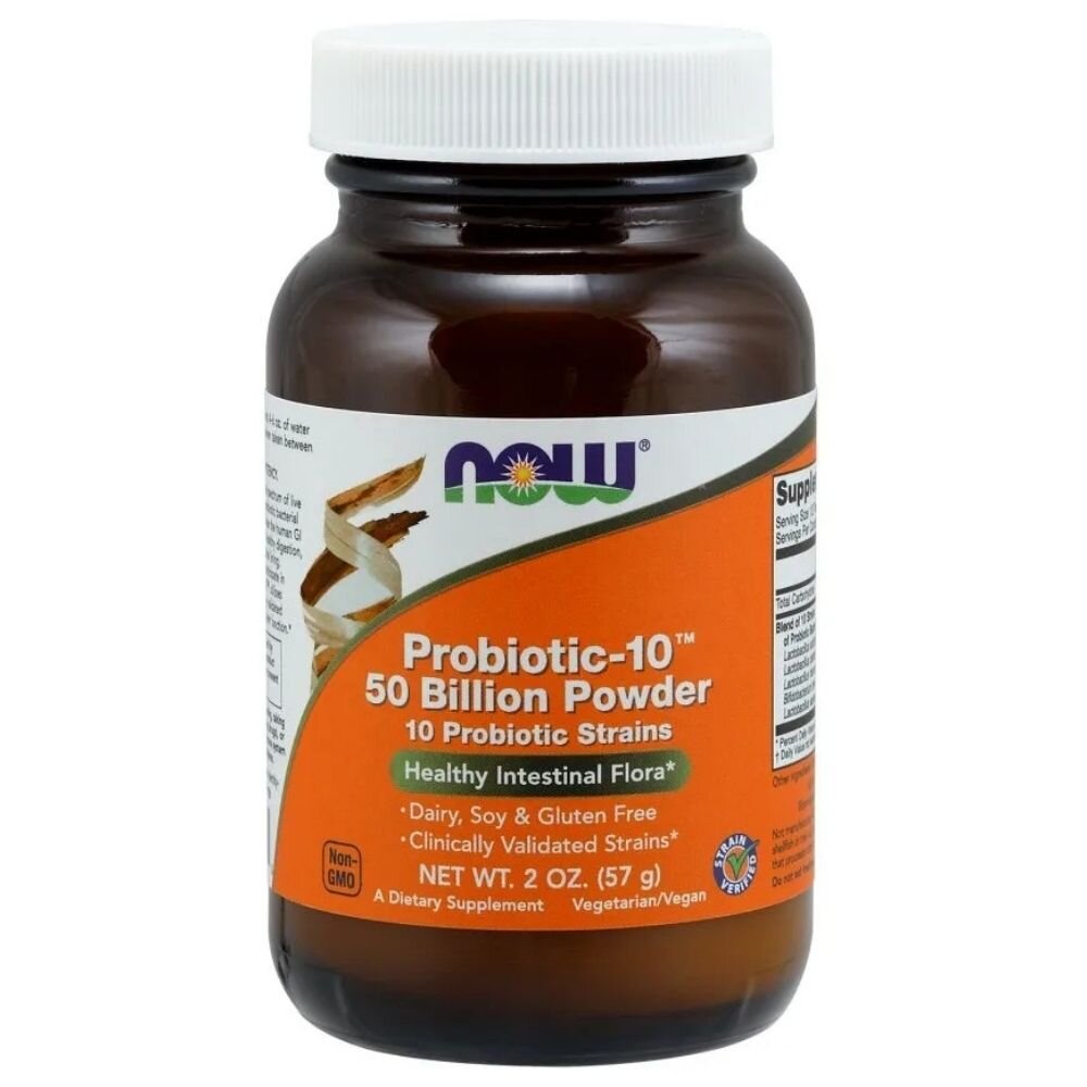 now2927-1-1.jpg Now Foods Probiotic-10 (Probiotyk) 50 miliardów - 57 g - obrazek 1