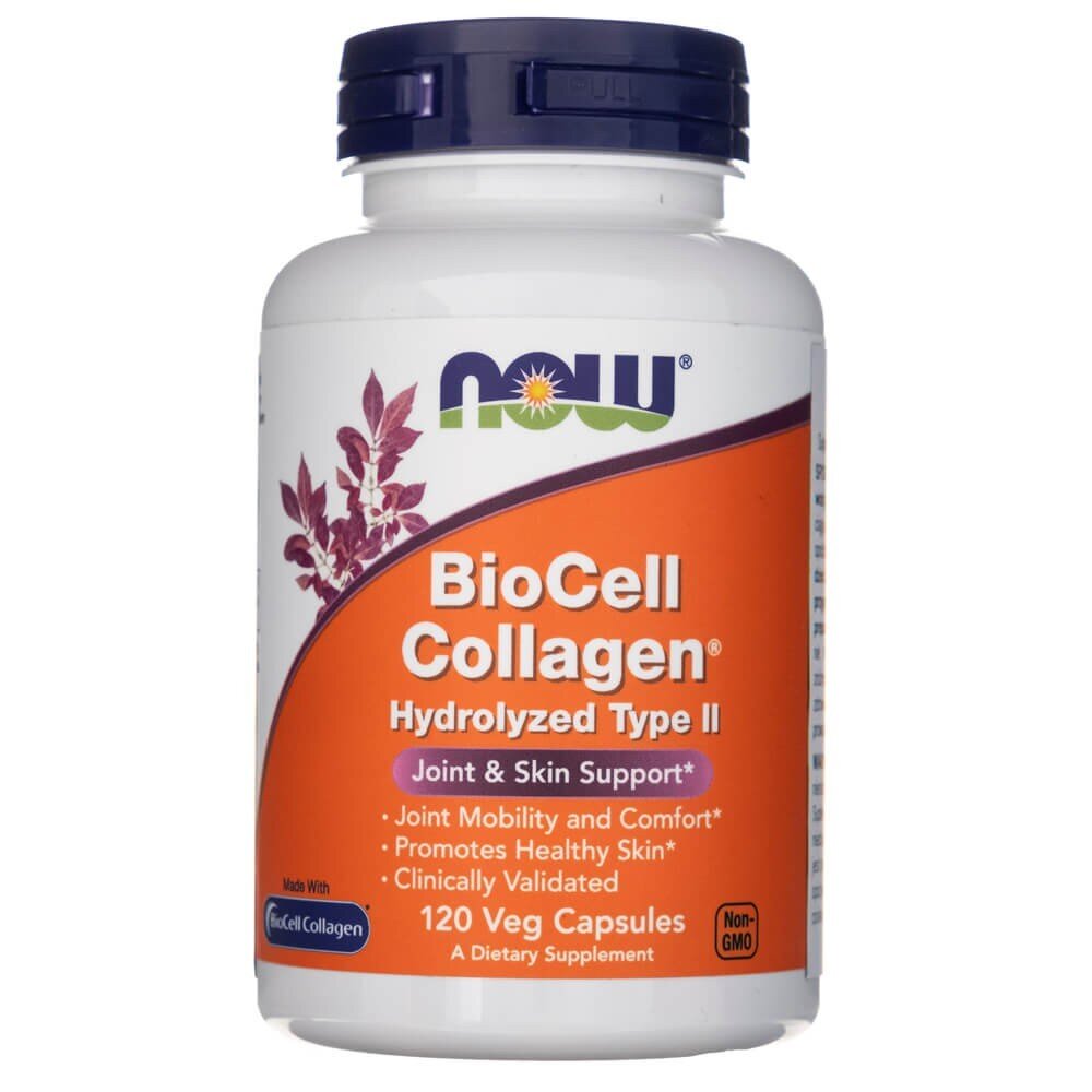 now3008-1-1.jpg Now Foods BioCell Kolagen typu II 1000 mg - 120 kapsułek - obrazek 1