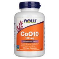 CoQ10 with Hawthorn Berry, 100mg - 180 vcaps