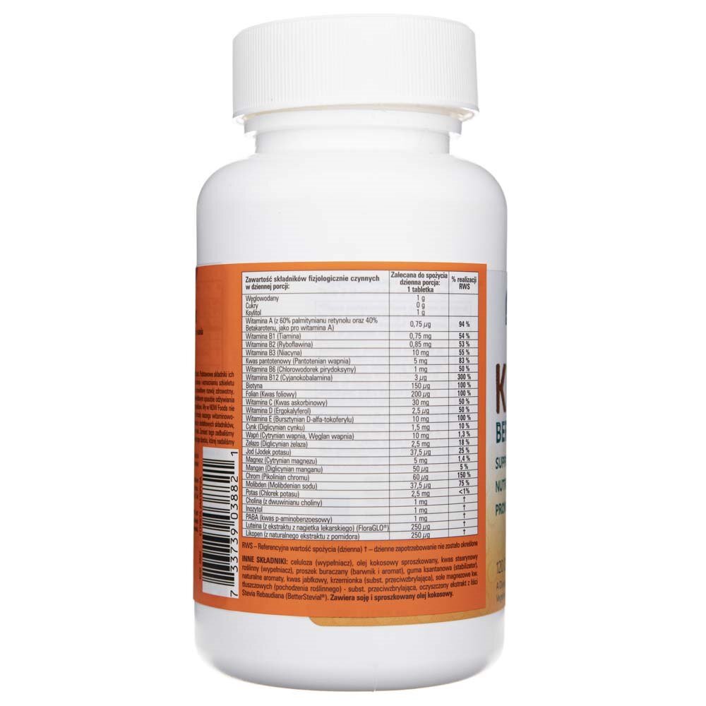 now3882d-4-1-1.jpg Now Foods Kid Vits (multiwitamina dla dzieci) - 120 pastylek - obrazek 4