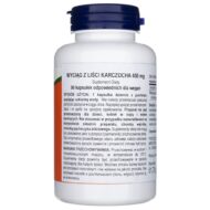 Now Foods Artichoke Extract (Karczoch) 450 mg - 90 kapsułek - obrazek 2