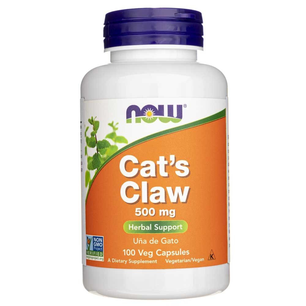 now4618b-1-1-1.jpg Now Foods Koci Pazur (Cat's Claw) 500 mg - 100 kapsułek - obrazek 1