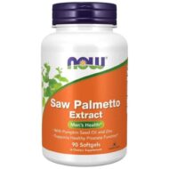 Saw Palmetto Extract with Pumpkin Seed Oil and Zinc, 80mg - 90 softgels