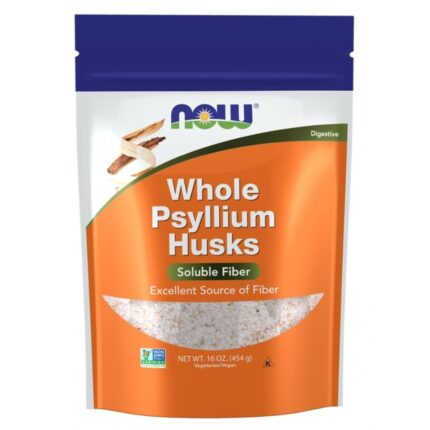 NOW-Psyllium Husks 454g