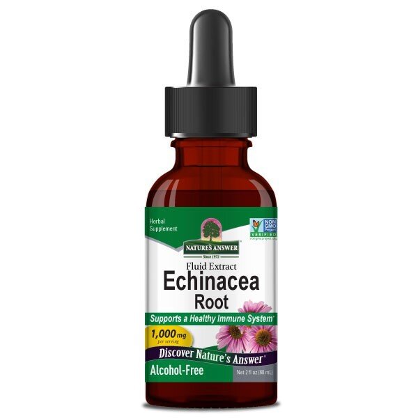 nta-0300-1-1.jpg Nature's Answer Echinacea, bez alkoholu, krople 1000 mg - 60 ml - obrazek 1