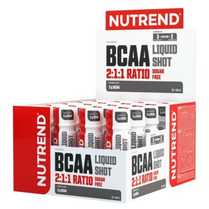Nutrend BCAA Mega Shot - 20 sztuk