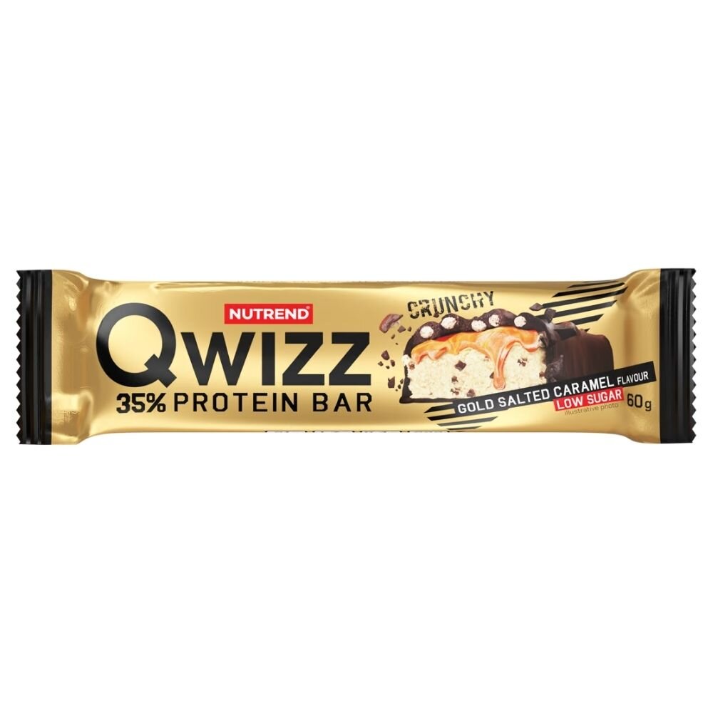 nutrend013-1-1.jpg Nutrend Qwizz Protein Bar Baton proteinowy, słony karmel - 60 g - obrazek 1