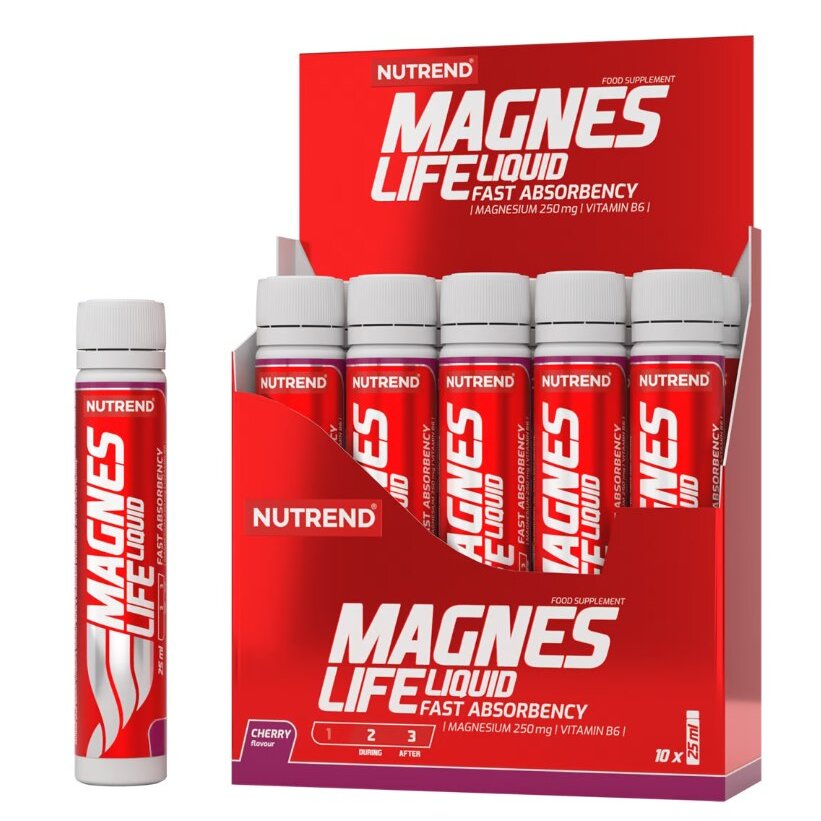 nutrend1053-box-1-1.jpg Nutrend Magneslife w płynie wiśniowy - 10x25 ml - obrazek 1