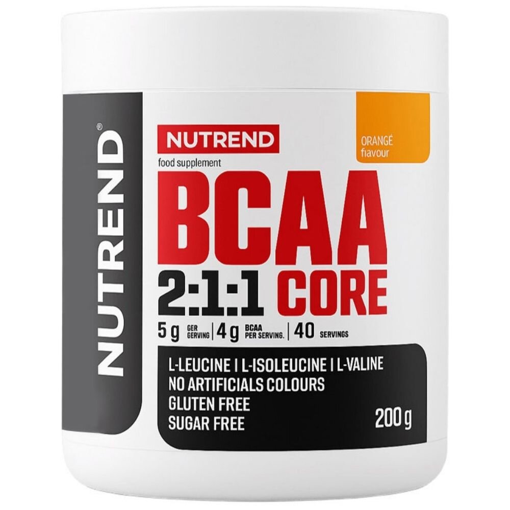 nutrend127-1-1.jpg Nutrend BCAA 2:1:1 Core, pomarańcza - 200 g - obrazek 1