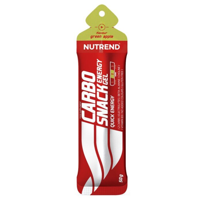 Nutrend Carbosnack (saszetka) zielone jabłko - 50 g - obrazek 2