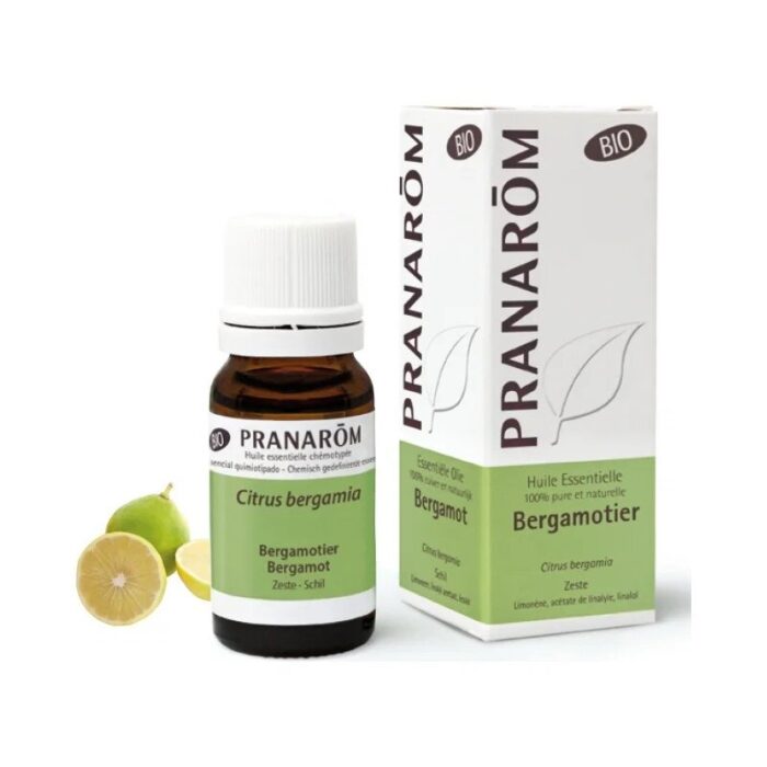 Olejek eteryczny bergamotkowy Pomarańcza bergamotka Pomarańcza bergamota Citrus bergamia 10ml PRANARÔM BIO - obrazek 1