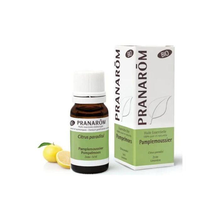 Olejek eteryczny grejpfrutowy Grapefruit Citrus paradisi 10ml PRANARÔM BIO - obrazek 2