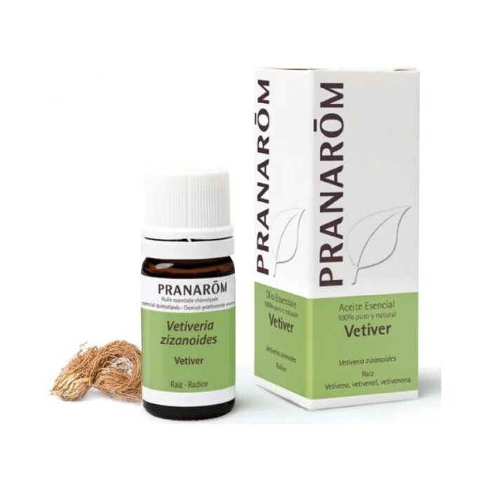 Olejek eteryczny wetiwerowy Vetiver Wetiweria Vetiveria zizanoides 5ml PRANARÔM - obrazek 1