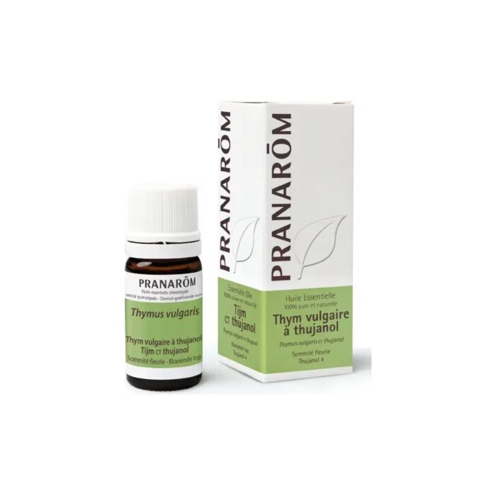 Olejek eteryczny tymiankowy Tymianek Thymus vulgaris ct thunajol 4 / 5ml PRANARÔM - obrazek 2
