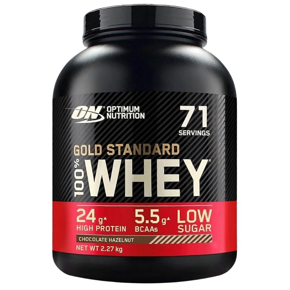optin159-1-1.jpg Optimum Nutrition Gold Standard 100% Whey, czekolada z orzechem laskowym - 2270 g - obrazek 1